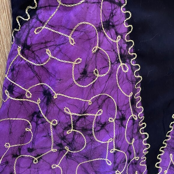 Advanced Apparel Dress Women's Sleeveless Smocked Purple Free Size Boho Fairy - Picture 13 of 13